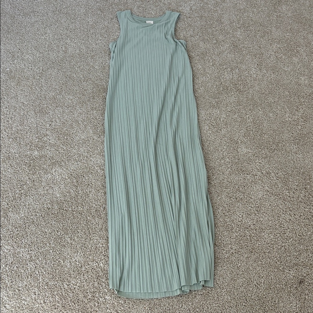 A New Day Soft Green Maxi Dress